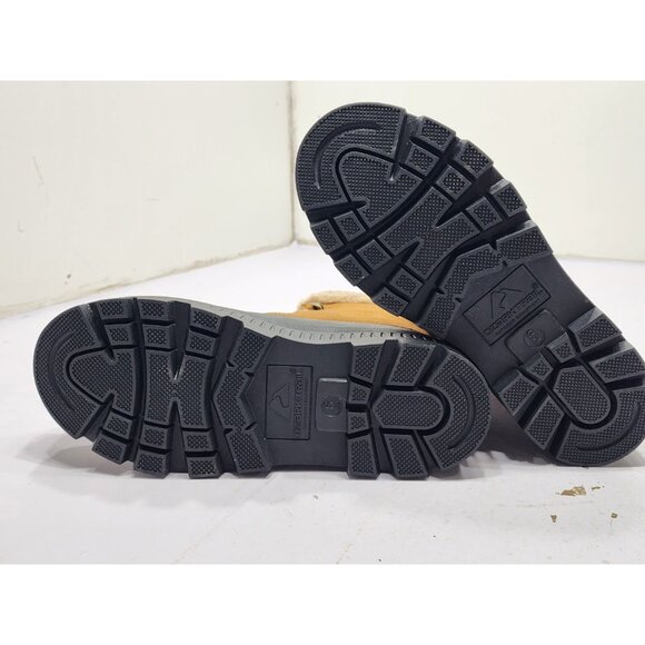 Ozark Trail Women's Fleece Duck Low Winter Boots Brown Size 6 Memory Foam New - Picture 7 of 8